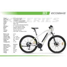 Eco Bike Električno kolo MTB SX3 17,5Ah/630Wh LG