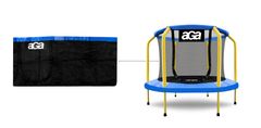 Aga Zaščitna mreža 150 cm za otroško trampolino Blue