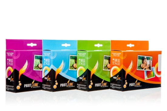 PrintLine Multipack združljiv s Canon CLI-521 / za iP3600, iP4600, MP620 / 1 x 19 ml + 4 x 10 ml, C,M,Y,BK BK, čip