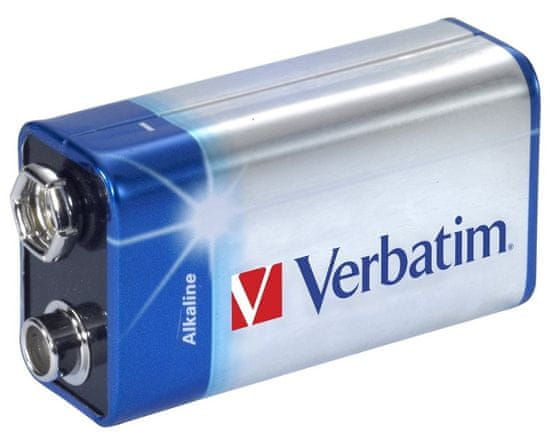 Verbatim alkalna baterija 9V (6LR61)/ blister 1 kos