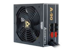 Chieftec Napajalnik A-90 Series GDP-750C/ 750W/ 14cm ventilator/ act.PFC/ modularni kabli/ 90PLUS Gold