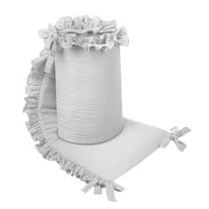 BELISIMA posteljica Mantle Muslin siva
