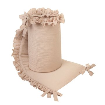 BELISIMA Muslin cappuccino mantel za otroško posteljico