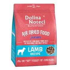 DOLINA NOTECI Superfood Junior jagnjetina sušena hrana za pse 1 kg
