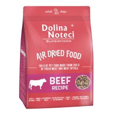 DOLINA NOTECI Superfood govedina sušena hrana za pse 1 kg