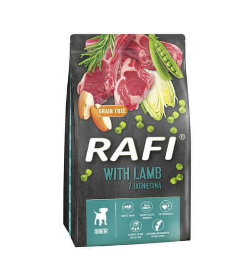 RAFI Suha hrana za mlade pse z jagnjetino, 10 kg Brez žit