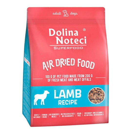 DOLINA NOTECI Superfood jagnjetina sušena hrana za izbirčne pse 1 kg