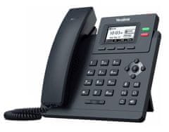 YEALINK SIP-T31G Telefon SIP, PoE, 2,3" 132x64 osvetljen LCD zaslon, x računov SIP, GigE