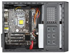 Chieftec MiniT UE-02B / 2x USB 3.0 / napajalnik 250W / črna