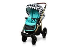 Babylux Aspero Mint Diamond | 2v1 Kombinirani Voziček kompleti | Otroški voziček + Carrycot