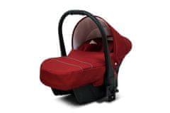 Babylux Alu Way Optical Chili | 4v1 Kombinirani Voziček kompleti | Otroški voziček + Carrycot + Avtosedežem + ISOFIX