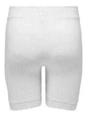 Only Carmakoma Ženske kratke hlače CARTIME Skinny Fit 15176215 White (Velikost 3XL/4XL)
