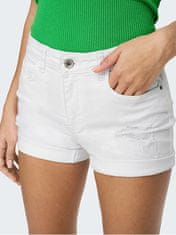 Jacqueline de Yong Ženske kratke hlače JDYBLUME Tight Fit 15293951 White (Velikost L)