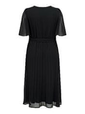 Ženska obleka CARCELINA Regular Fit 15295288 Black (Velikost 3XL)