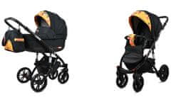 Babylux Lumio Sun Garden | 2v1 Kombinirani Voziček kompleti | Otroški voziček + Carrycot