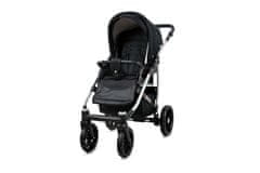 Babylux Qbaro Onyx | 2v1 Kombinirani Voziček kompleti | Otroški voziček + Carrycot