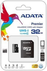 A-Data Micro SDHC Premier 32GB UHS-I + adapter SD
