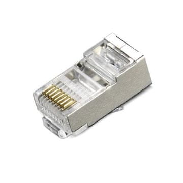 XtendLan STP RJ45 CAT 6 priključek, žični, vstavni spoj, tudi za kable s premerom 7,5 mm