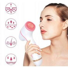 Symfony električna ščetka za obraz Agestop, roza