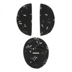 Dooky zaščita za pas Universal Pads Romantic Leaves Black