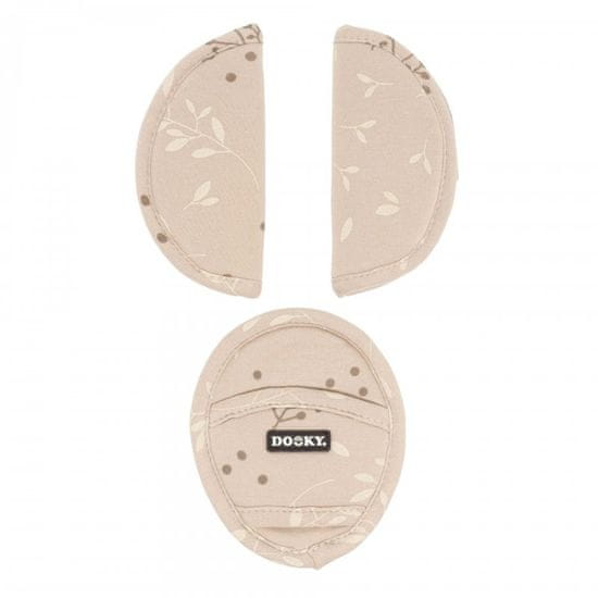 Dooky Univerzalne blazinice Romantic Leaves Beige Waist Protector