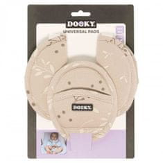Dooky zaščita za pas Universal Pads Romantic Leaves Beige