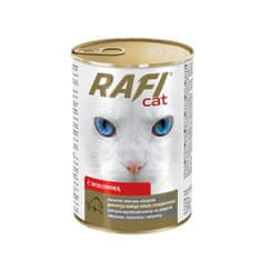 RAFI Mokra hrana za mačke z govedino 415g