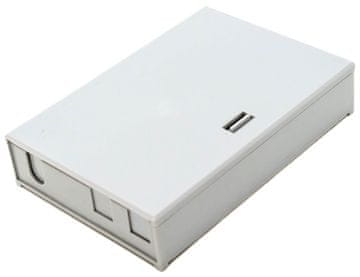 XtendLan mini stojalo, 4 vrata, 1x prehodni kabel, 6 snopov, ST/SC/Duplex LC/pigtails, dvižni/prehodni