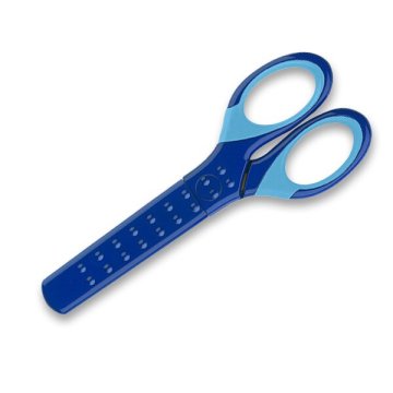 Faber-Castell Šolske škarje, 13 cm, blister - modre