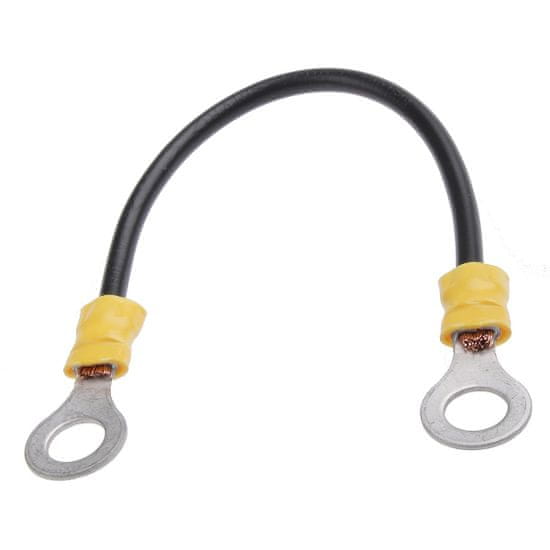WaveRF Solarmi DC povezovalni kabel za povezavo z baterijo, 15 cm, 2x očesce M8