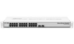 Mikrotik Cloud Smart Switch CSS326, 24x Gbit LAN, 2x Gbit SFP