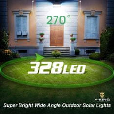 Viking Solarna LED luč s senzorjem gibanja M328