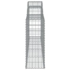 Vidaxl Obokane gabion košare 7 kosov 300x30x80/100 cm cinkano železo