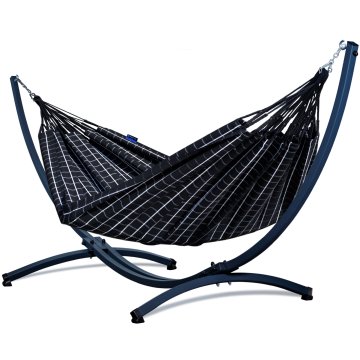 Potenza Viseča mreža za vrt 230×160 cm CARTAGO + stojalo GRANDE 220kg