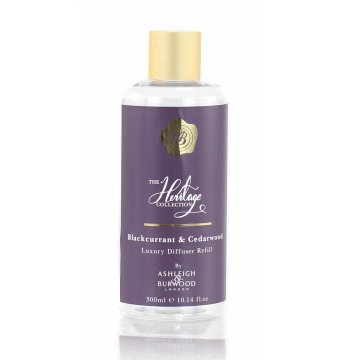 Ashleigh & Burwood Polnilo za difuzor THE HERITAGE COLLECTION - BLACKCURRANT & CEDARWOOD (črni ribez in cedrov les), 300 ml