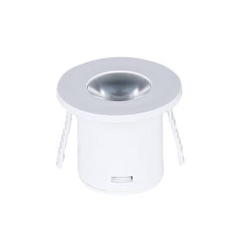 Optonica LED vgradna svetilka 1W 3000K 60lm IP20 okrogla bela