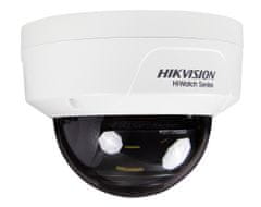Hikvision HiWatch IP kamera HWI-D140H(C)/ Dome/ 4Mpix/ 2,8 mm objektiv/ H.265+/ IP67+IK10 zaščita/ IR do 30 m/ kovina+plastik