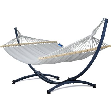Potenza Viseča mreža s prečkami MERIDA 215×160 cm + stojalo GRANDE 220kg