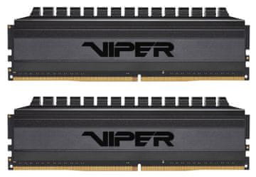 Patriot Viper 4 Blackout 16GB DDR4 3600 MHz / DIMM / CL18 / toplotna zaščita / KIT 2x 8GB