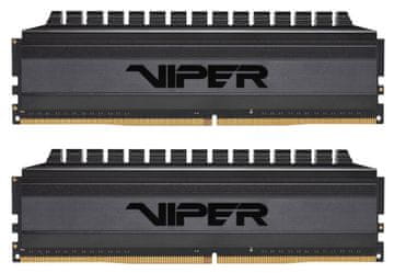 Patriot Viper 4 Blackout 16GB DDR4 4133MHz / DIMM / CL18 / 1,4V / Heat Shield / KIT 2x 8GB