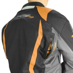 Cappa Racing Moto jakna AREZZO tekstil črno/oranžna 2XL