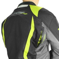 Cappa Racing Moto jakna AREZZO tekstil črno/zelena M