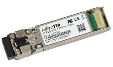 Mikrotik XS+31LC10D SFP/SFP+/SFP28 optični modul, SM, 10 km, 1310 nm
