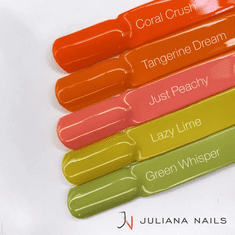 Juliana Nails Gel Lak Coral Crush oranžna No.632 6ml