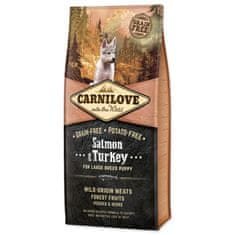 Carnilove CARNILOVE Salmon & Turkey for Large Breed Puppy 12 kg