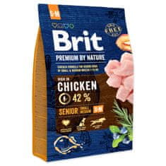 Brit BRIT Premium by Nature Senior S+M 3 kg