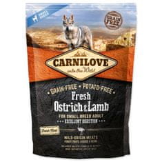 Carnilove CARNILOVE Fresh Ostrich & Lamb Excellent Digestion for Small Breed Dogs 1,5 kg