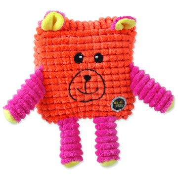 BeFUN Hračka BeFUN CALYPSO senior čtverec oranžový 12,5 cm 1 ks