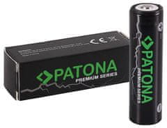 PATONA akumulatorska baterija 18650 Li-lon 3350mAh PREMIUM 3,7V dvignjena plus pol