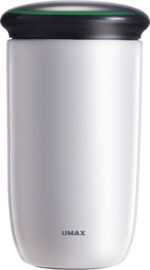 Umax Smart Bottle Cooling Cup C2 White/ opozorilo za pitje/ prostornina 220 ml/ 30 dni delovanja/ USB/ jeklo